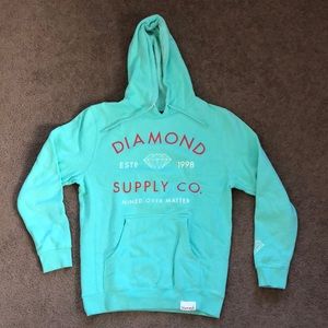 Diamond Supply Co. Hoodie Diamond Blue/Mint/Blue